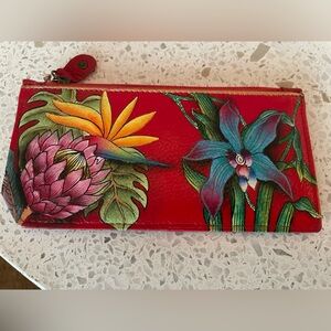 Anuschka RFID card holder wallet BRAND NEW w tags